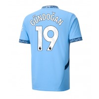 Muški Nogometni Dres Manchester City Ilkay Gundogan #19 Domaci 2024-25 Kratak Rukav